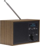 Denver DAB-46 DAB/DAB+ Digital & FM Portable Radio with Dual Alarm Clock – Ma