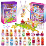 Cadeau Fille 5 6 7 8 9 10 Ans, Potion Magique Enfant Sable Fee Clochette Jouet Loisirs Créatifs Activite Manuelle Fille 6-12 Ans Bricolage Noel Jeux Creatif