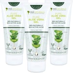 PraNaturals Pure Aloe Vera Gel 200ml – Soothing & 200 ml (Pack of 3)