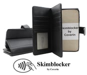 Skimblocker Motorola Edge 50 Fusion 5G XL Plånboksfodral (Svart)