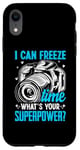 iPhone XR I Can Freeze Time Superpower - Photographer Camera Case