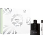 Prada Miesten tuoksut Luna Rossa BlackLahjasetti Eau de Parfum Spray 100 ml + Travel Spray 10 ml 110 ml (972,27 € / 1 l)