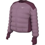 Nike Therma-Fit Swift Women's Running Jacket, Plum Dust, FB7511-523, Large