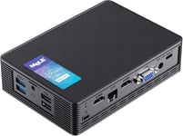 Mini Pc Windows 11 Pro,Mini Ordinateur Celeron N5105 16 Go Ram + 512 Go Rom,Ordinateur De Bureau Wifi 5 Dual 2.4G/5G,Gigabit Ethernet,Bt5.1,Triple-Screen Display,Nvme M.2 2280 Ssd,2,5"" Hdd