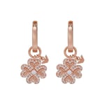 Emporio Armani Women's Sentimental Rose Gold Sterling Silver Earring, EG3610221