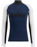 Swix RaceX Classic Half Zip Men Dark Navy/Bright White-75127 S - Fri frakt