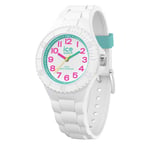 ICE-WATCH - Ice Hero White Castle - Girl's Wristwatch With Silicon Strap - 020326 (Extra small)