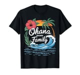 Funny Party We Are Family matching Ohana Means Family squad T-Shirt