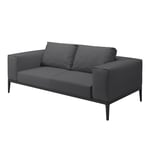 Gloster - Grid Lounge Sofa Meteor/Anthracite - Utendørs sofaer - Henrik Pedersen