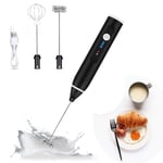 Passfun Electric Milk Frother, Coffee Frother Electric Whisk for Latte, Cappuccino, Hot Chocolate, Beating Eggs (USB Rechargeable)