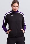 Erima Veste de présentation Liga 2.0 Veste de présentation Liga 2.0 Femme noir/dark violet/blanc FR: 3XL (Taille Fabricant: 46)