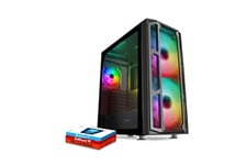 Megaport PC Gamer AMD Ryzen 5 4500 6X 3.6GHz • Nvidia GeForce RTX 3050 8Go  • 1To M.2 SSD • 16Go 3200 MHz DDR4 RAM • WiFi • Ordinateur de Bureau •