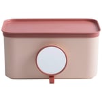 DUKAILIN Tissue Box Holder Multi Function Tissue Box Plastic Toilet Paper Holder Bathroom Double|Portable Toilet Paper Holders