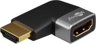 Goobay HDMI vinklet adapter 90° horisontal, 8K@60Hz