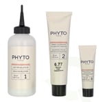 Phyto Phytocolor Permanent Color 112 ml #6.77 Light Brown Cappuccino