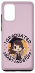 Coque pour Galaxy S20+ J'ai obtenu mon diplôme maintenant, je suis comme Smart and Stuff Anime Graduation