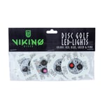 Viking Discs LED-valo frisbeegolfkiekkoon, väri (4kpl)