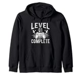 LEVEL 01 COMPLETE 1 Year Anniversary Zip Hoodie