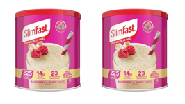 2 x SlimFast Raspberry & White Chocolate Meal Replacement Weight Loss Diet 365g