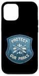 iPhone 12/12 Pro Protect Our Parks National Parks Vintage Retro Badge Case