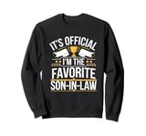 Favorite Son-In-Law, Family Mother In Law And Son In Law Sweatshirt