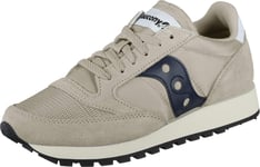 Saucony Jazz Original Vintage, Sneakers Basses Homme, Beige (Tan/Navy 54), 45 EU