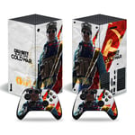 Kit De Autocollants Skin Decal Pour Console De Jeu Xbox Series X Call Duty Cold War, T1tn-Seriesx-4030