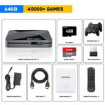 Super Console X2 Pro Game Box Retro-videopelikonsoli TV Box 60000 -videopelit ARCADE-/MAME-/DC-/SS-peliohjaimilla