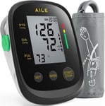 AILE Blood Pressure Monitor CE Approved UK BP Machine Accurate Reliable Black