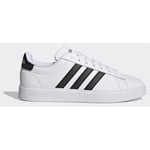 adidas Sneaker Court Cloudfoam Comfort - Hvit/sort, størrelse 42