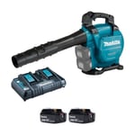 Makita DUB363PGV-2 Twin 18v Brushless Blower & Vacuum (2x6Ah)