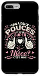 Coque pour iPhone 7 Plus/8 Plus Une Super Nièce Idée Cadeau Anniversaire Nièce Fille Femme