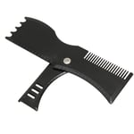 Beard Shaper Set Trimming Grooming White Barber Pencil Black Beard Stemlate Kit