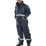 Beeswift Coldstar Freezer Coverall Navy Blue S