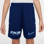 Nike Treningsshorts Dri-FIT Academy 25 Erling Haaland Personal Edition - Navy/Blå Barn, størrelse XS: 122-128 cm