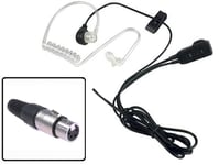 Altair AM-100/2SEC Single-sided In-ear Headset w/ Microphone XLR4