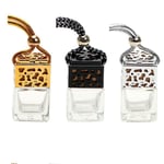 Hanging Car Perfume Empty Bottle Air Freshener Auto Ornament Pendant