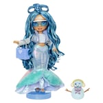 Rainbow High Winter Wonderland Poupée mannequin 27cm - Bleu