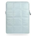 ZOENHWA Housse pour Ordinateur Portable 15.3 Pouces, Mignonne légère et matelassée pour Femme, Compatible avec Macbook Air 15.3" M2(2023)/for 15.3'' Dell HP ASUS Acer Surface Laptop Sleeve-Bleu