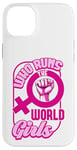 Coque pour iPhone 14 Plus Qui dirige la World Girls Gender Equality Feminist Pride