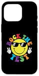 iPhone 16 Pro Rock The Test Day Exam Teacher Funny Testing School Student Case