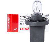 Amio Halogenlampor B8.5D 12V Bax1.2W 10St Amio-03371