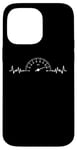 Coque pour iPhone 14 Pro Max Heartbeat Speedometer Auto Car Garage Racing Men Dad