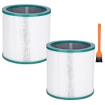 2pack filter för Dyson Pure Cool Link-modellerna Tp01, Tp02, Tp03, Bp01