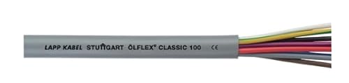 LappKabel – Lflex classic câble de contrôle 100 de PVC 3 x 0,75 mm² gris 50 m