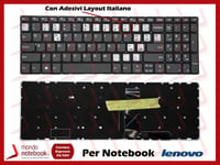 Clavier pour LENOVO Ideapad S340-15API S340-15IWL Avec Adhésifs Layout Italien