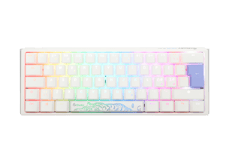 Ducky One 3 - Classic Pure White Nordic - Mini 60% - Cherry Brown