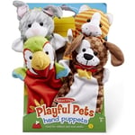 Melissa & Doug Hand Puppets Playful Pets