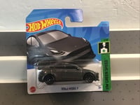 Hot Wheels Tesla Model Y (dark grey) sealed on short card #37/2023