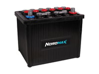 Nordmax Bilbatteri Bakelit Klassiska Fordon 12V 60Ah 350A NM56048C